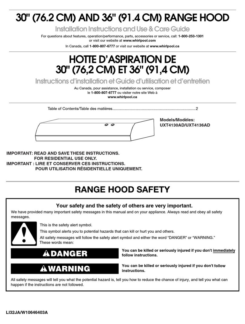Whirlpool UXT4130ADS Installation Instructions and Use & Care Guide