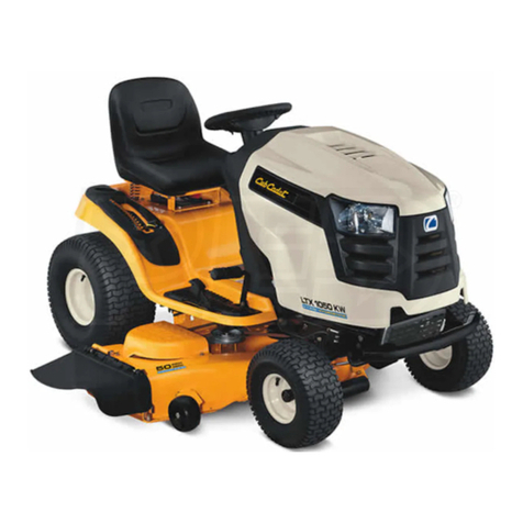 Cub Cadet LTX1050KH User manual Cub Cadet LTX1050KH User manual
