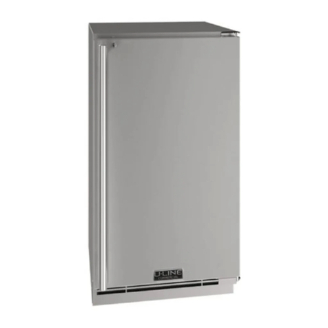 U-Line UCRE518 Installation manual
