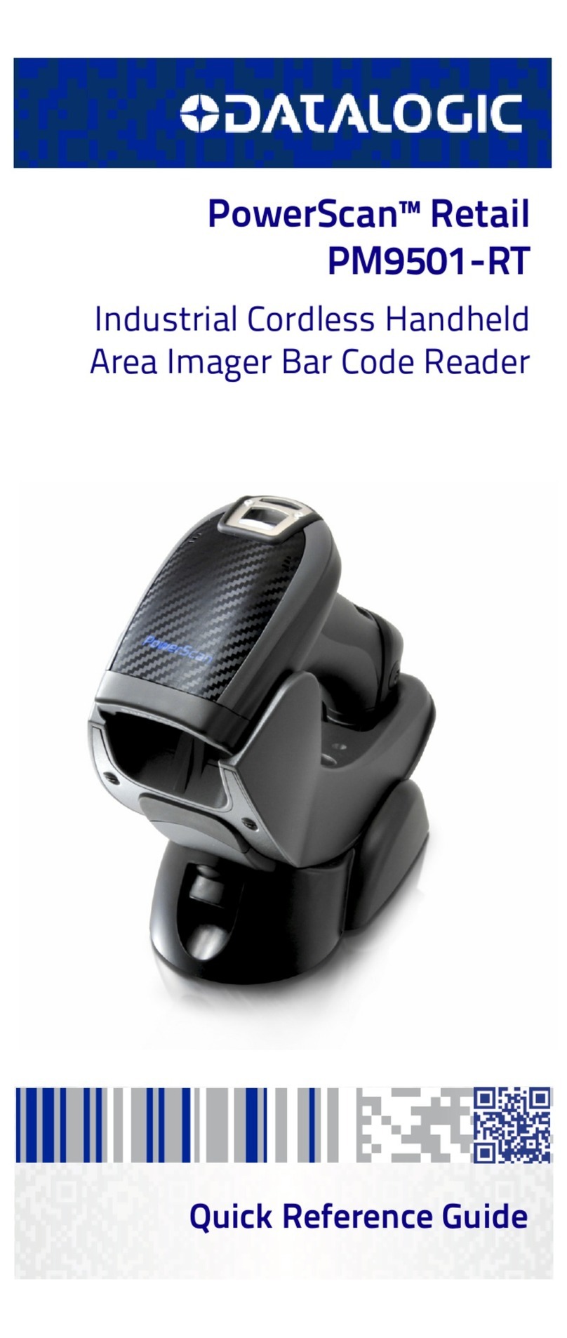 Datalogic PowerScan Retail PM9501-RT Quick reference guide