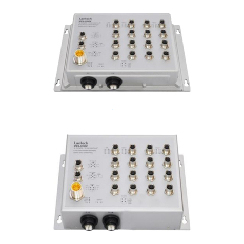 Lantech IES-5216DF user manual