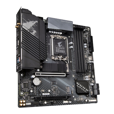 Gigabyte B660M AORUS ELITE AX DDR4 User manual