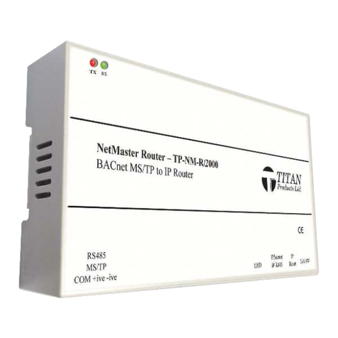 Titan NETMASTER TP-NM-R/2000 User manual