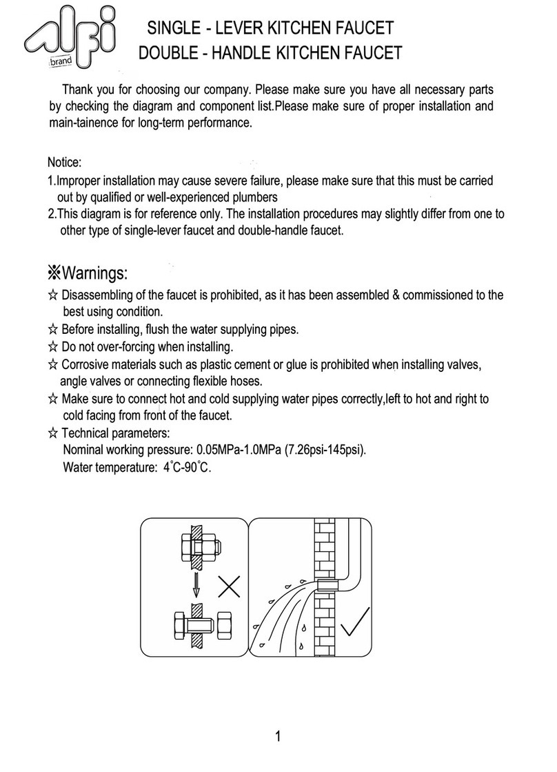 alfi AB3600-PC User manual