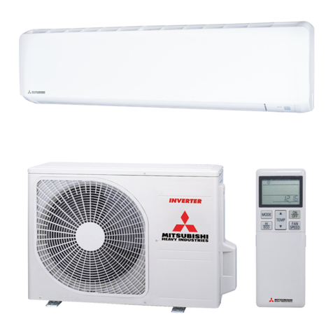 Mitsubishi Heavy Industries SRK63ZR-WF User manual