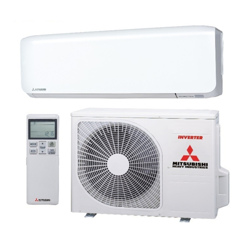 Mitsubishi Heavy Industries SRK15ZS-WF User manual Mitsubishi Heavy Industries SRK15ZS-WF User manual