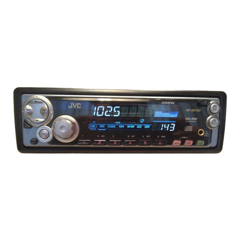 JVC KD-SX780 User manual