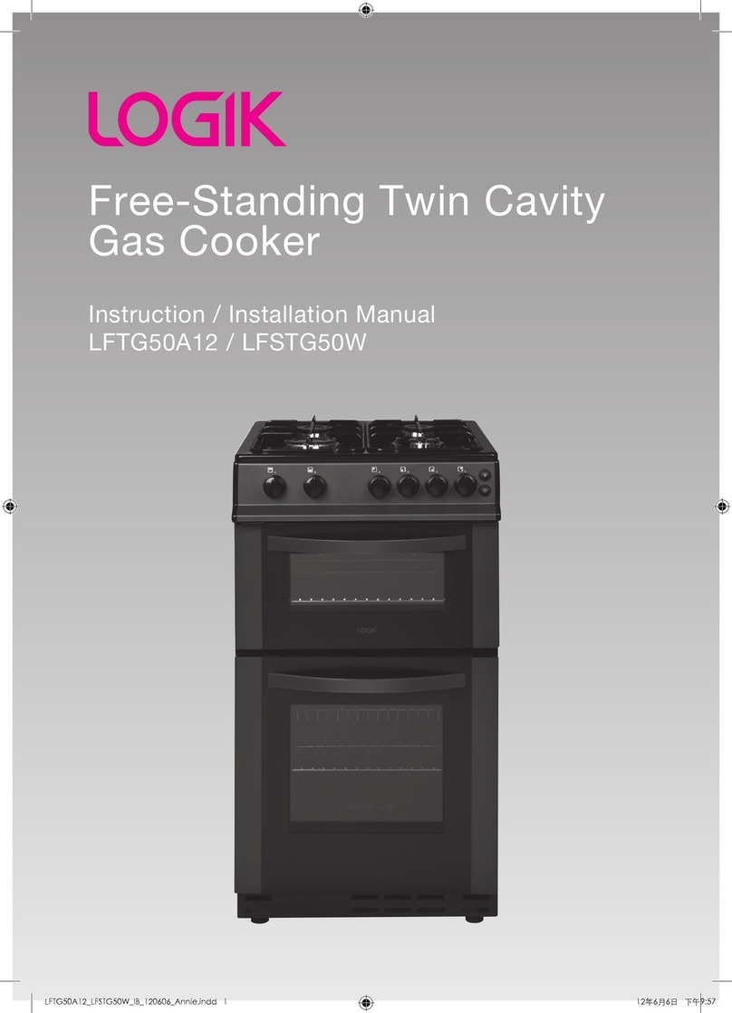 Logik LFTG50A12 installation manual