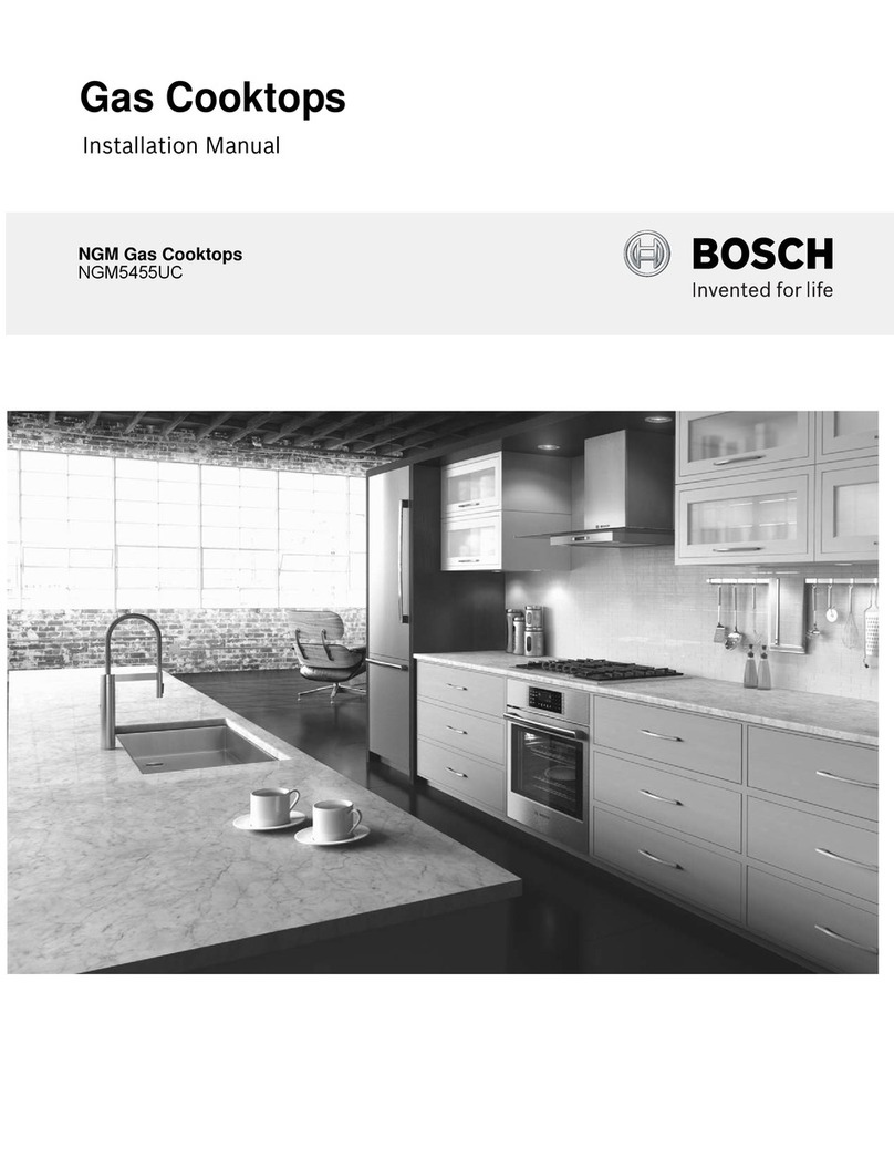 Bosch NGM5 55UC Series User manual