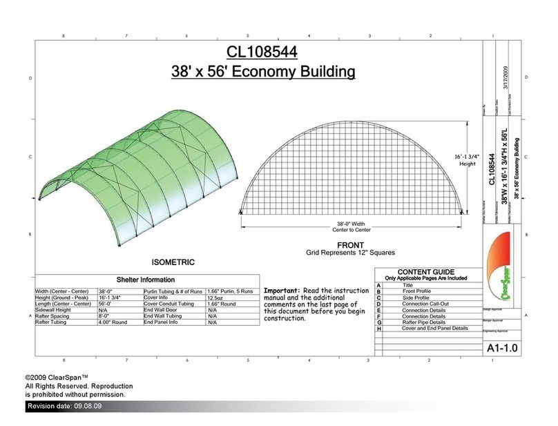 ClearSpan CL108544 manual