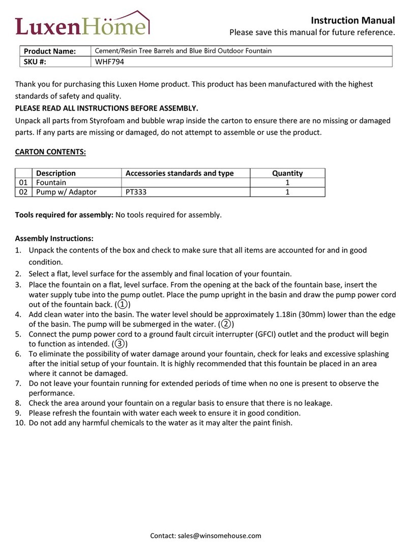LuxenHome WHF794 instruction manual