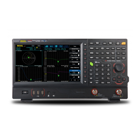 Rigol RSA5065N-OCXO User manual