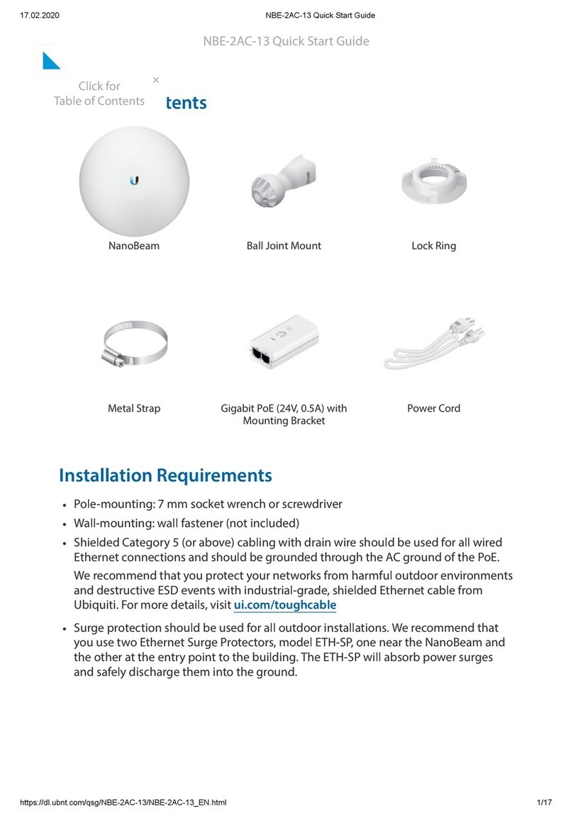 Ubiquiti NBE--2AC--13 User manual