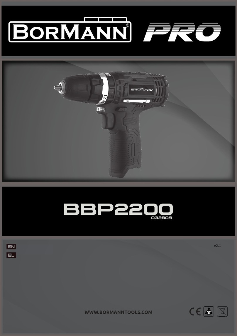 BorMann Pro BBP2200 User manual