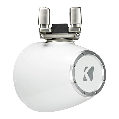 Kicker KMTC9W User manual