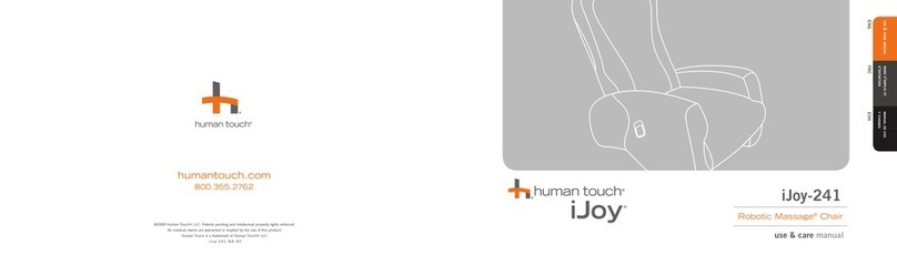Human Touch iJoy-241 User manual Human Touch iJoy-241 User manual