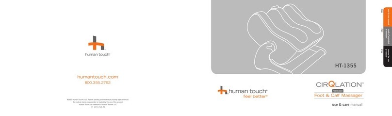 Human Touch feel better Cirqlation HT-1355 Use & care manual