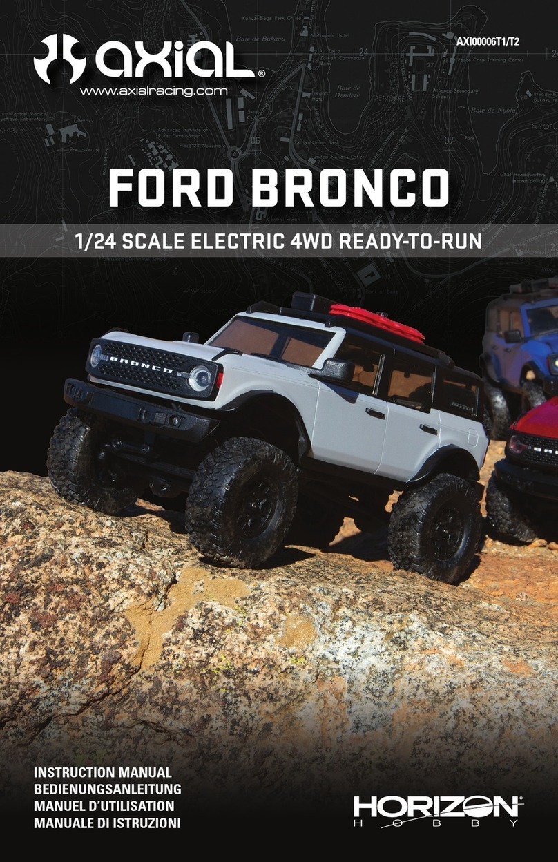 Horizon Hobby Axial FORD BRONCO instruction manual
