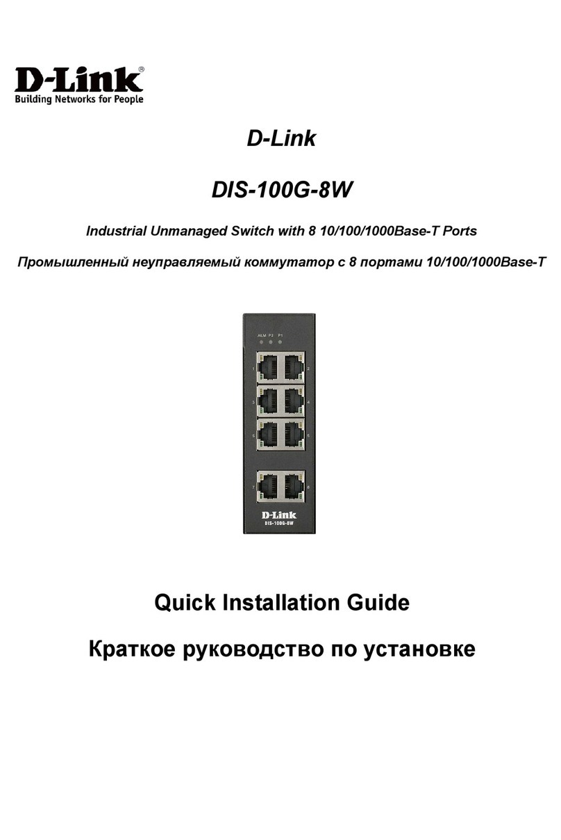 D-Link DIS-100G-8W User manual D-Link DIS-100G-8W User manual
