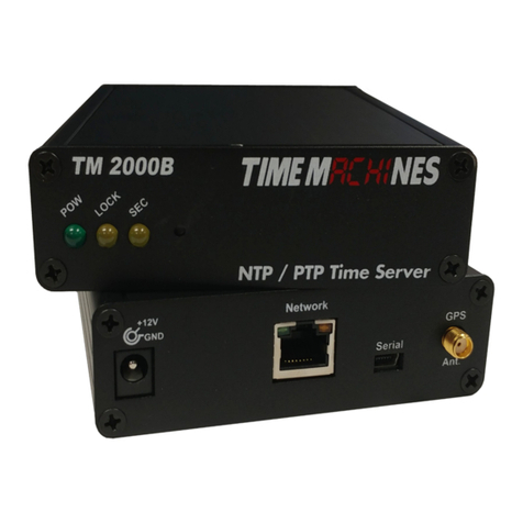 Time Machines TM2000B User manual