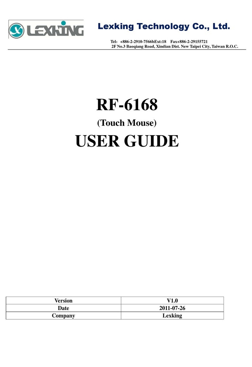 Lexking RF-6168 user guide