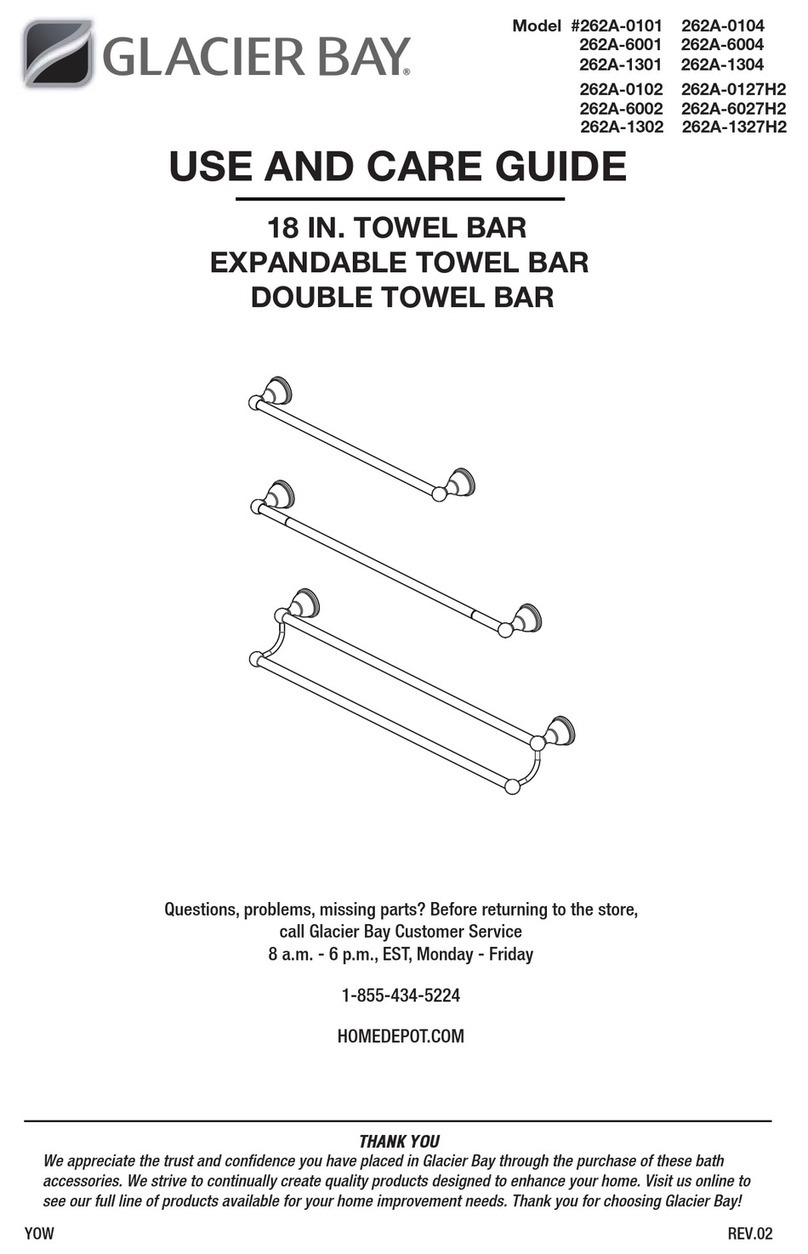 Glacier bay 262A-0101 User manual