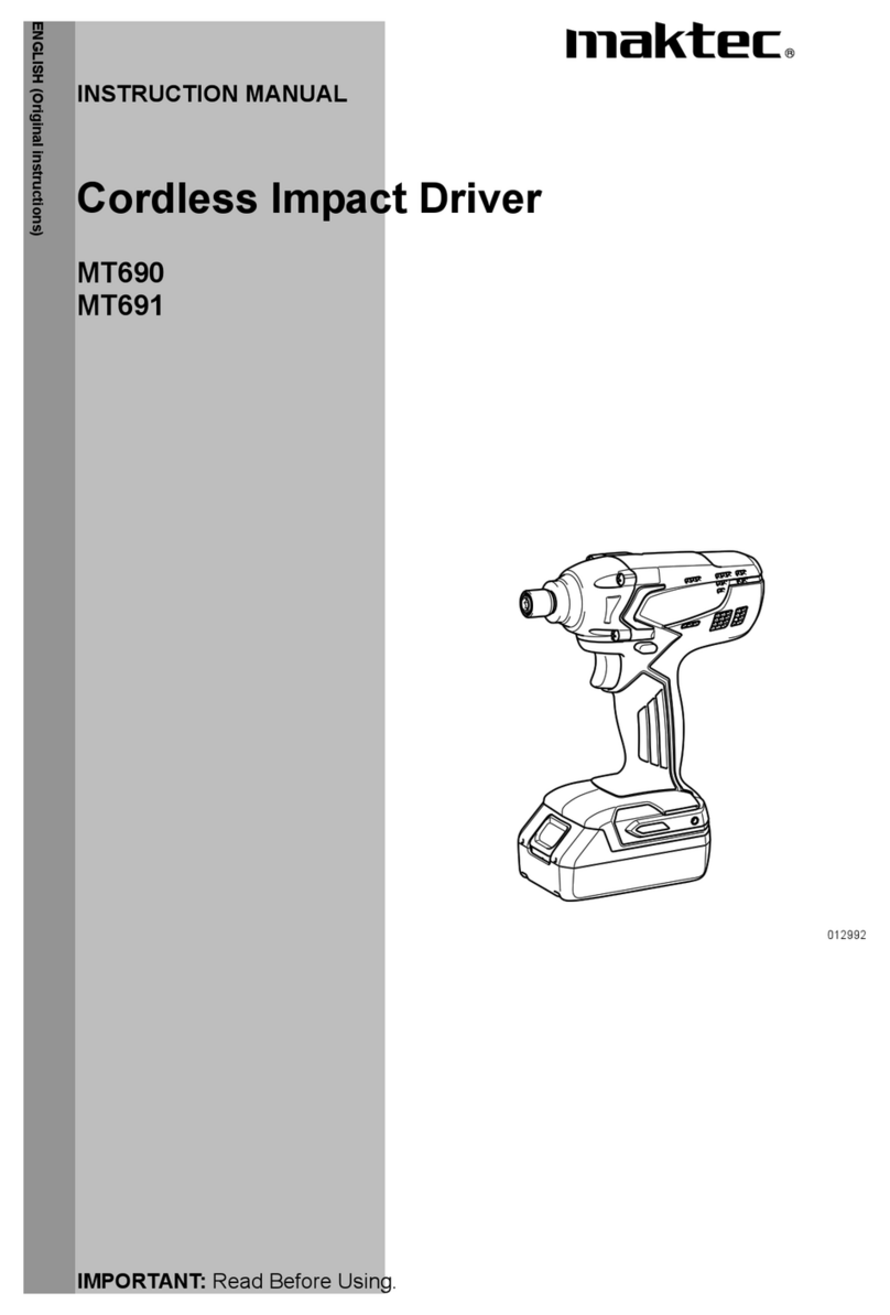 Maktec MT691 User manual