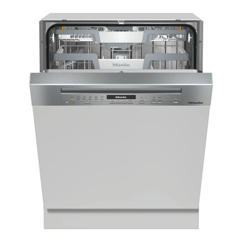 Miele G 7200 operating instructions