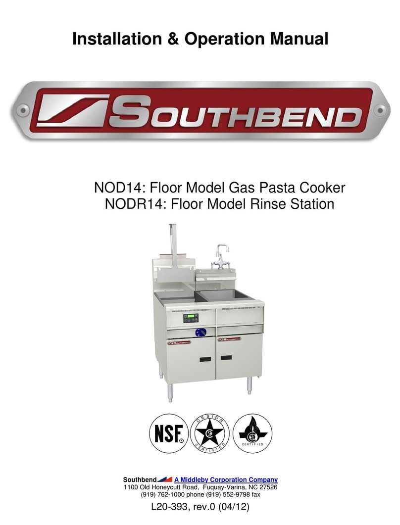 Southbend NOD14 Installation & operation manual Southbend NOD14 Installation & operation manual