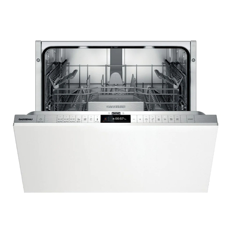 Gaggenau DF271100 user manual