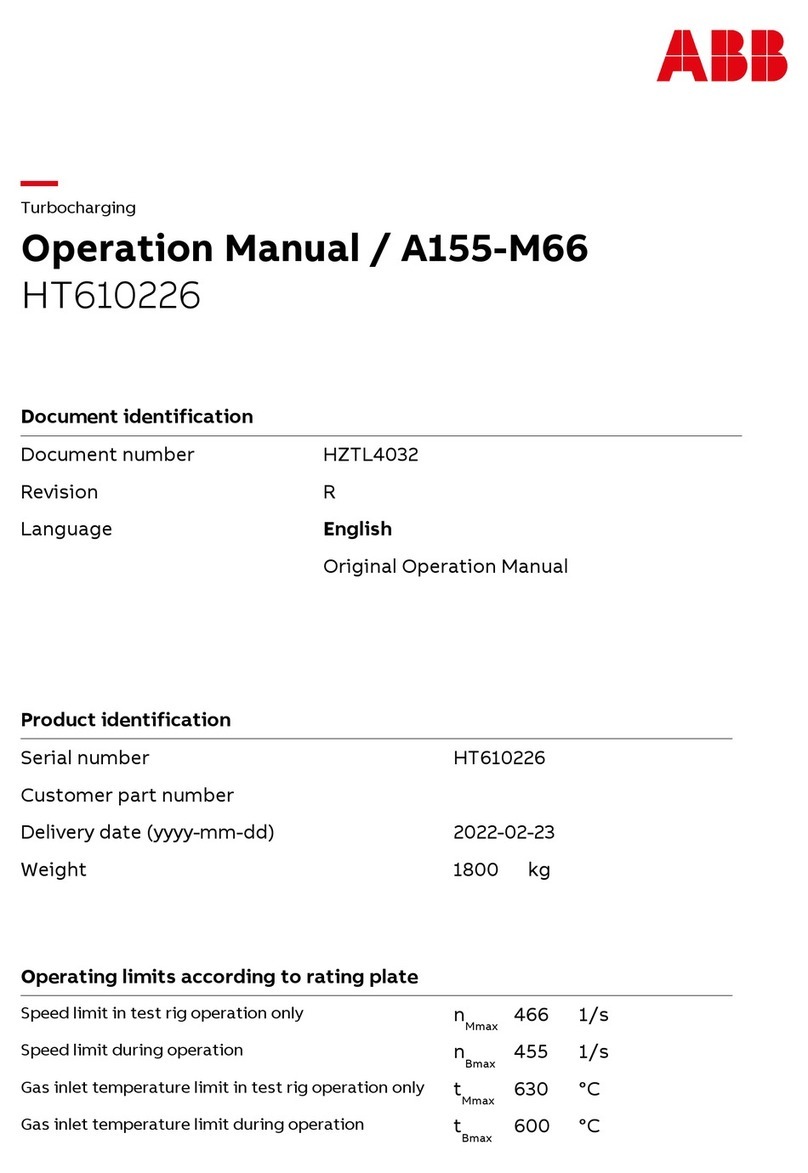 ABB HT610226 Operation manual