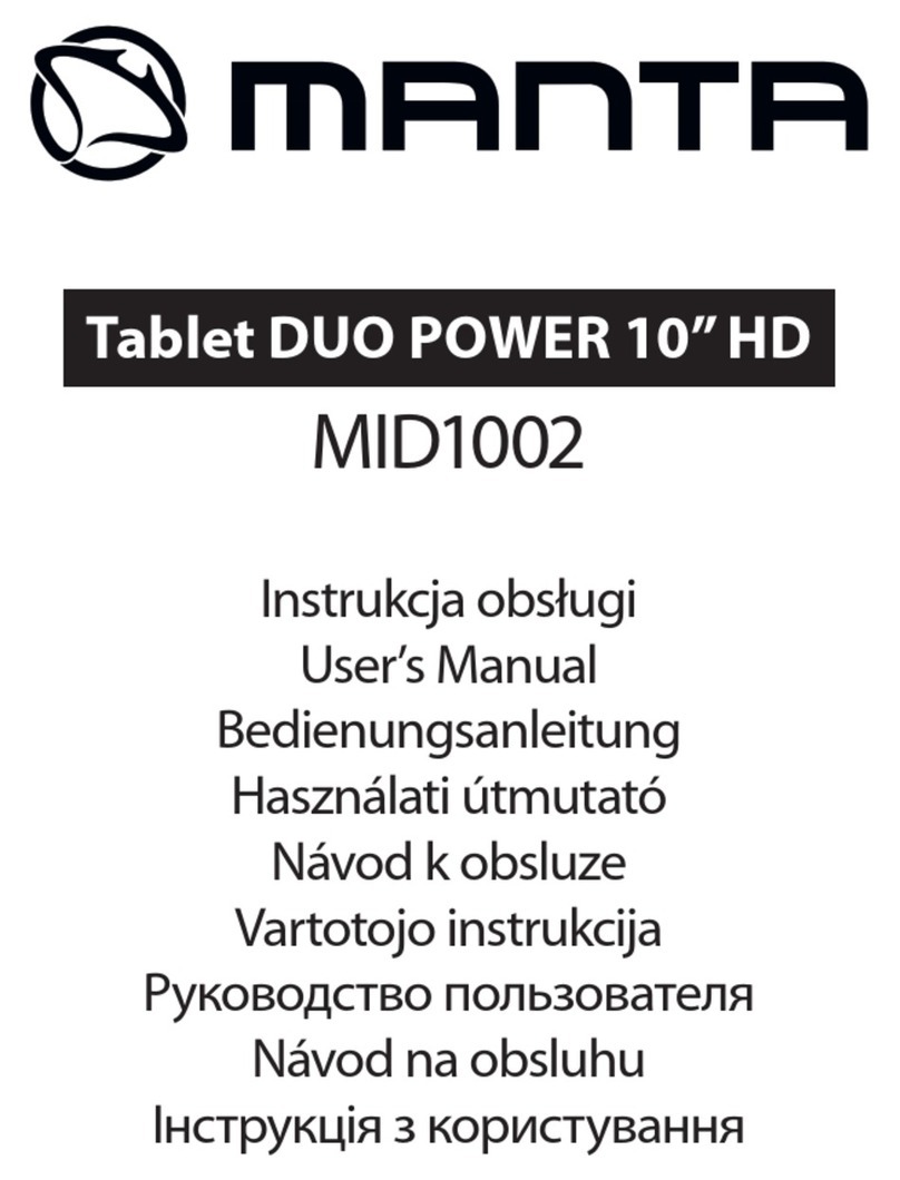 Manta MID1002 User manual
