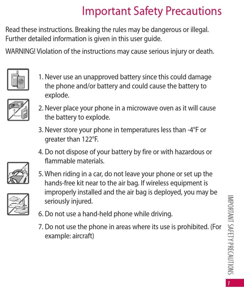 LG LGCX9600 User manual