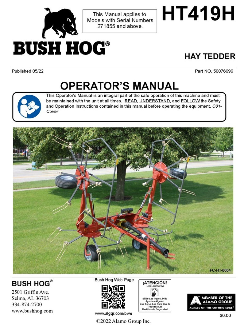 Bush Hog HT419H User manual
