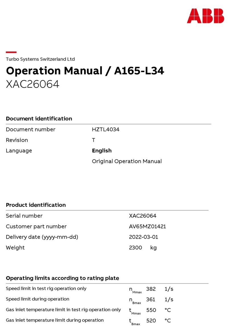ABB XAC26064 Operation manual