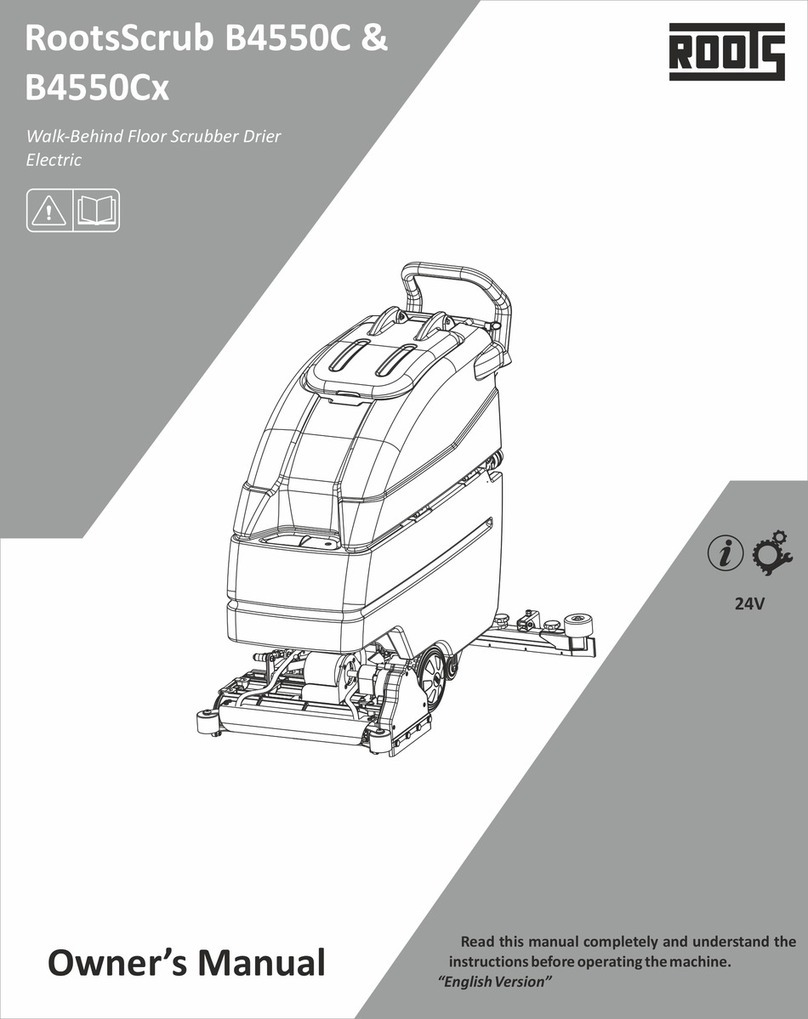 ROOTS RootsScrub B4550C User manual