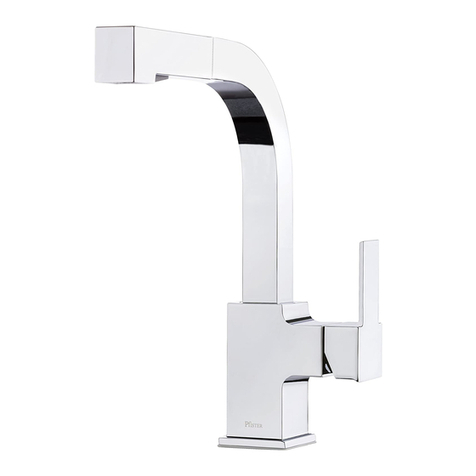 Pfister Vorena F534-7VO Quick installation guide