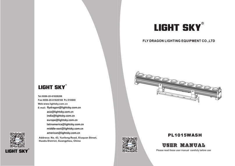 Fly Dragon Light Sky PL1015WASH user manual