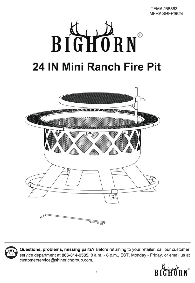 BIGHORN SRFP9624 Assembly instructions