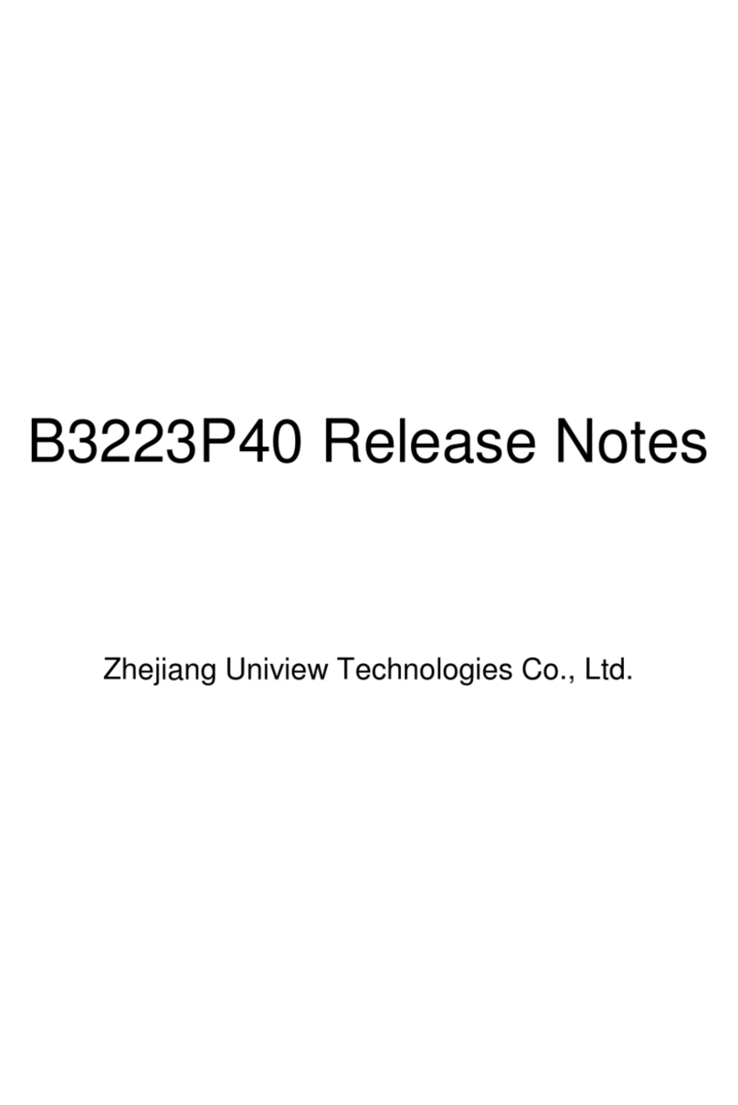 Zhejiang Uniview Technologies B3223P40 How to use