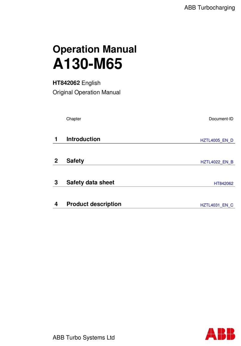ABB A130-M65 Operation manual