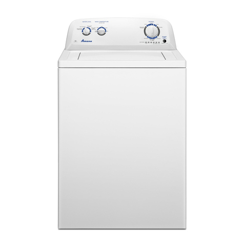 Amana NTW4516FW quick start guide
