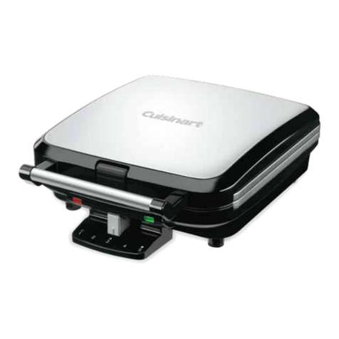 Cuisinart WAF-1504 INSTRUCTION AND RECIPE BOOKLET