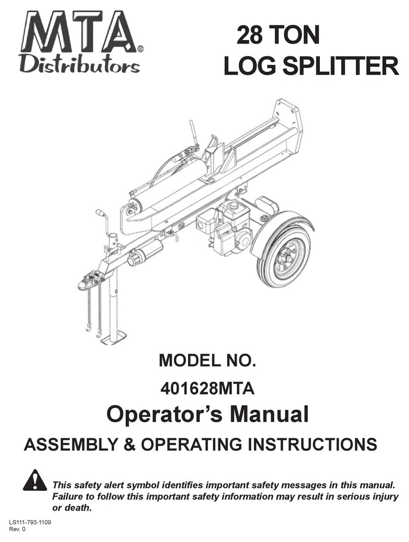 MTA 401628MTA Operator's manual
