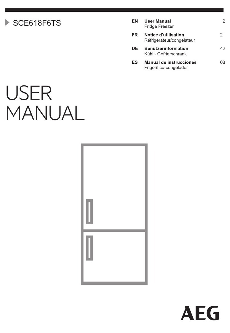 AEG SCE618F6TS User manual