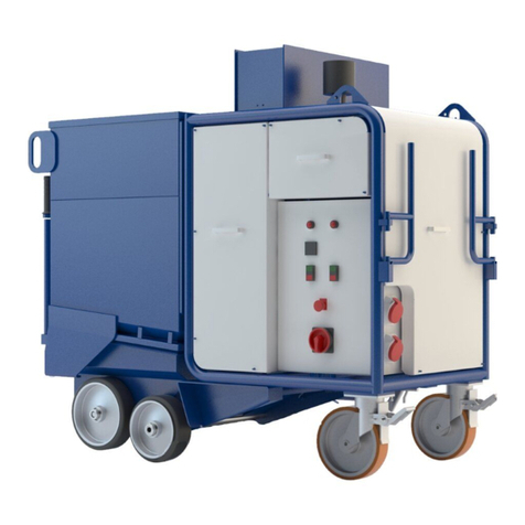 Blastrac BDC-655 operating manual