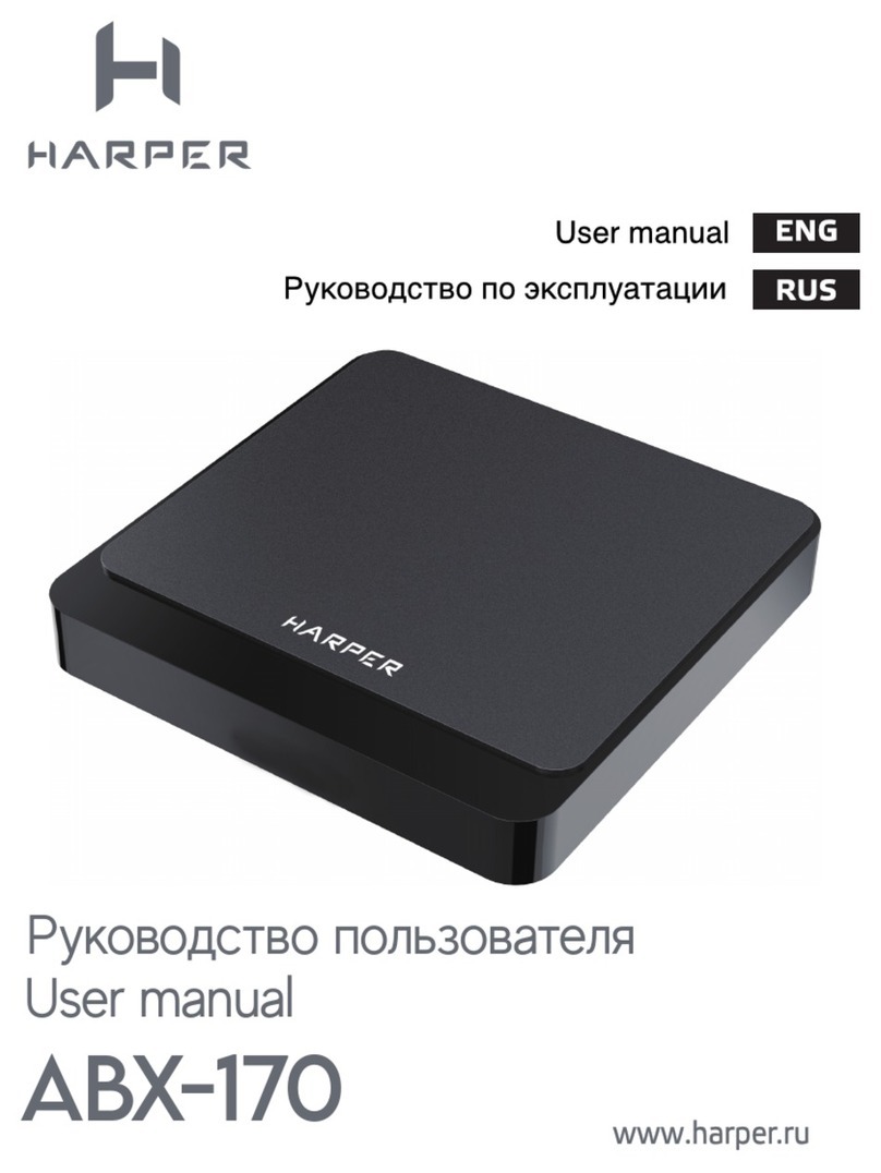 Harper ABX-170 user manual