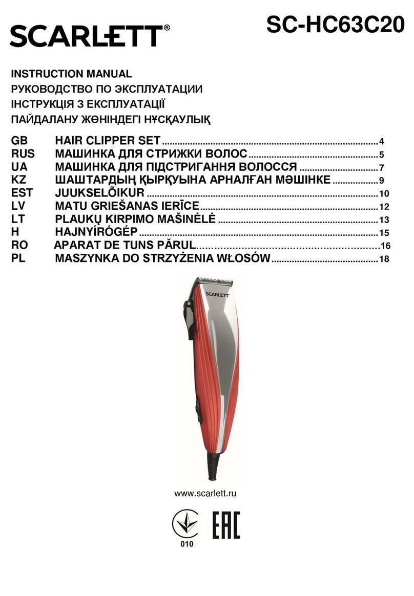 Scarlett SC-HC63C20 User manual