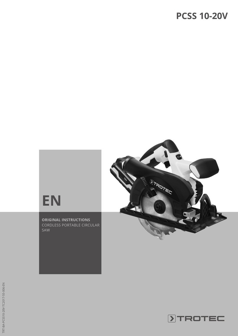 Trotec PCSS 15-20V Original instructions