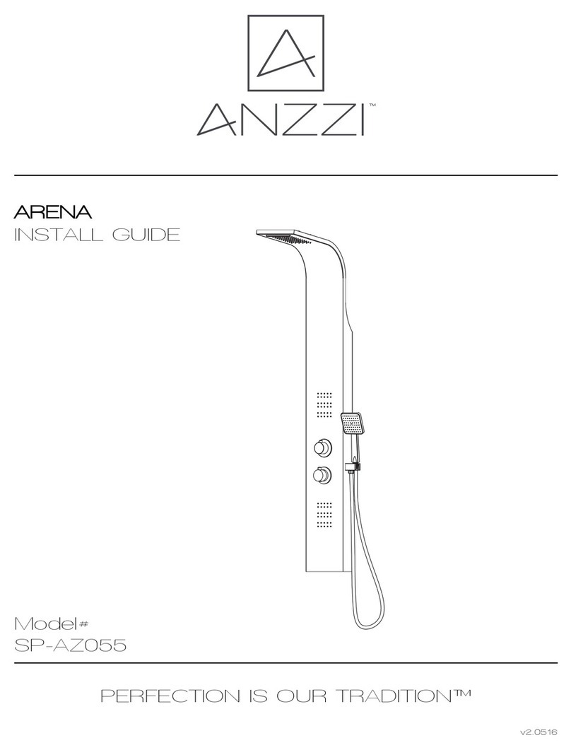 Anzzi ARENA SP-AZ055 User manual